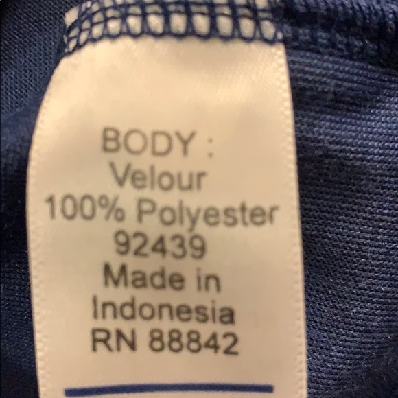 Woman Within Velour Top 30/32 NWT - Picture 5 of 6